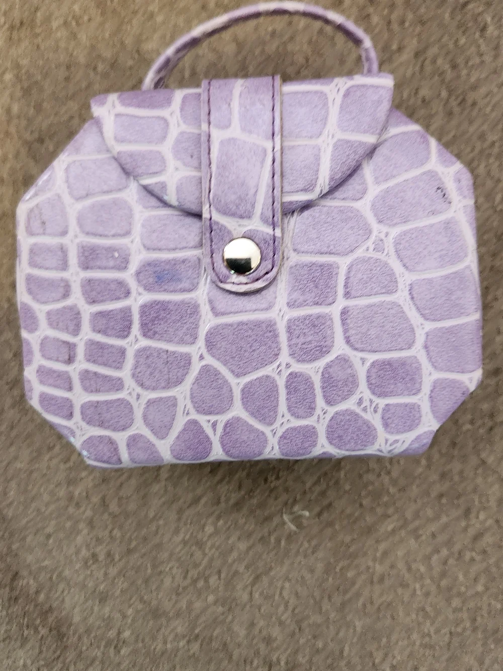 Lilac Travel Jewelry Case